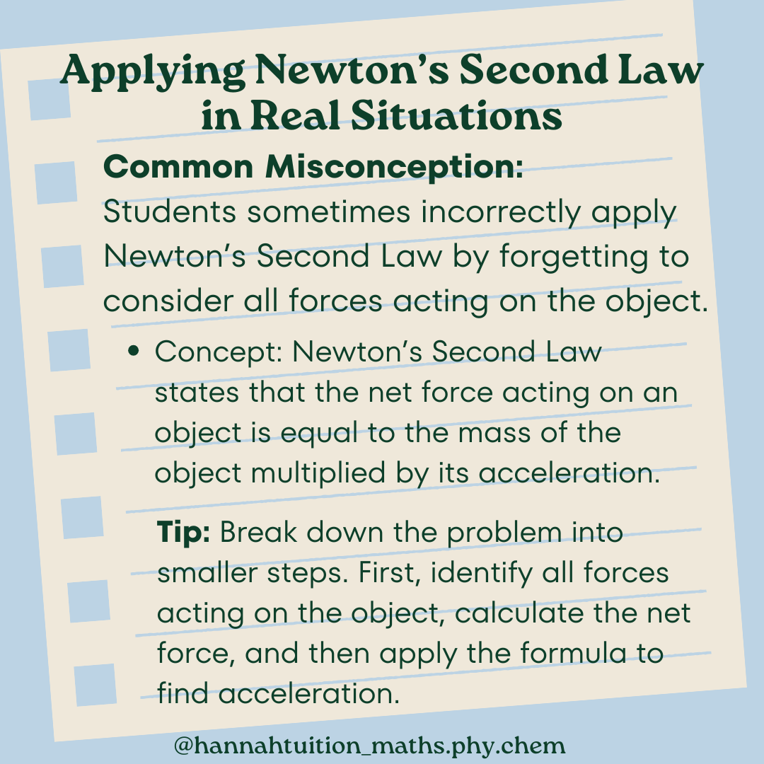 Physics Homework Incorrect Examples Common O-Level Physics Mistakes (Part 2) - Hannah Education ...